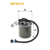 Фільтр паливний Wixfiltron WF8514