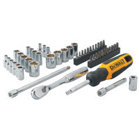 Набір інструментів DeWALT головок та біт 1/4", 50 шт. (DWMT81610-0)