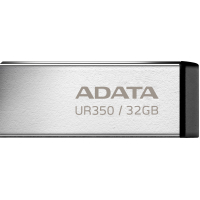 USB флеш накопичувач ADATA 32GB UR350 Silver-Black USB 3.2 (UR350-32G-RSR/BK)