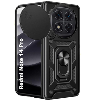 Чохол до мобільного телефона BeCover Military Xiaomi Redmi Note 14 Pro 5G Black (712869)
