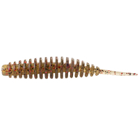 Силікон рибальський FishUP Tanta 2" 045 - Green Pumpkin/Red&Black (9шт/уп) (1864.06.45)