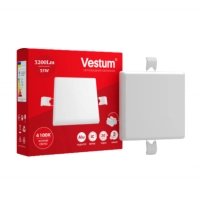 Світильник Vestum LED "без рамки" квадрат 35W 4100K (1-VS-5515)