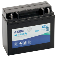 Акумулятор автомобільний EXIDE Ready AGM 18Ah Ев (-/+) (250EN) (AGM12-18)