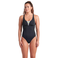 Купальник Arena Swimsuit Control Pro Solid 009073-555 чорний 42 (3468337536598)