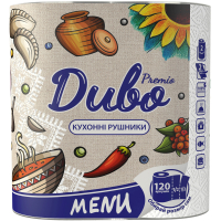 Паперові рушники Диво Premio Menu 2 шари 2 рулони (4820003838488)