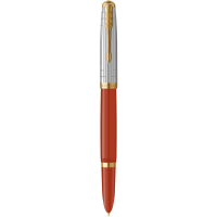 Ручка пір'яна Parker PARKER 51 Premium Rage Red GT  FP F (56 211)