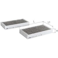 Фільтр салону ALPHA FILTER AF5012a-2
