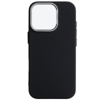 Чохол до мобільного телефона Armorstandart LikeCarbon2 MagCase Apple iPhone 15 Pro Kevlar Black (ARM88589)