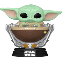 Фігурка Funko Pop серії Мандалорець - Ґроґу у колясці (90451)