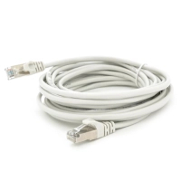 Патч-корд 5м FTP cat.5e, CU, RJ45, grey Merlion (PCM-CU-5E/5G)