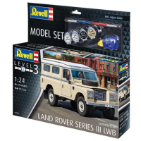 Збірна модель Revell набір автомобіль Land Rover Series III LWB , рівень 3, 1:24 (RVL-67056)