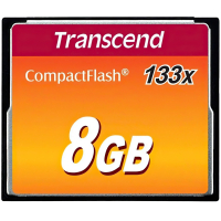 Карта пам'яті Transcend 8Gb Compact Flash 133x (TS8GCF133)