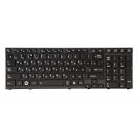 Клавіатура ноутбука PowerPlant TOSHIBA Satellite A660, A665 черный, черный фрейм (KB311194)