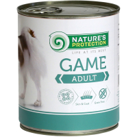 Консерви для собак Nature's Protection Adult Game 800 г (KIK45094)
