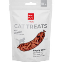 Ласощі для котів WAUDOG Treats Кролячі смужки 100 г (4441)