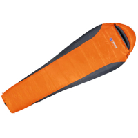 Спальний мішок Terra Incognita Siesta Long 200 L жовтогарячий/сірий (4823081501589)