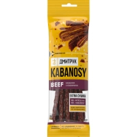 Мʼясні снеки Дмитрук Кабаноси Beef 80 г (4820247142020)