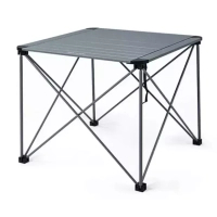 Туристичний стіл Naturehike CNK2450JJ013, M, алюміній, сірий (6976507663267)