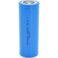 Акумулятор 26650 3300mAh, LiFePO4, FlatTop, 3.2V, Blue Vipow (IFR26650-3300mAhFT / 31075)