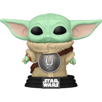 Фігурка Funko Pop серії Мандалорець - Ґроґу з бронею Брудорога (90447)