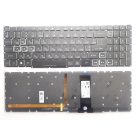 Клавіатура ноутбука Acer Nitro 4 AN515-43/AN515-54/AN517-51/AN715-51 черна з кольор п (A46212)
