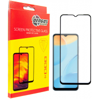 Скло захисне Dengos Full Glue для Oppo A55 (black) (TGFG-207)