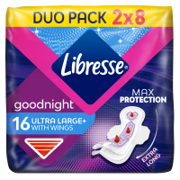 Гігієнічні прокладки Libresse Ultra Goodnight Large 16 шт. (7322540960273)