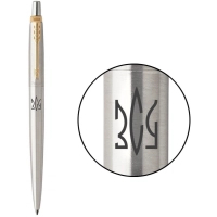 Ручка кулькова Parker JOTTER 17 UKRAINE SS GT BP Тризуб ЗСУ (16032_T039b)