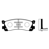 Гальмівні колодки HI-Q SP1060-R