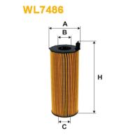 Фільтр масляний Wixfiltron WL7486