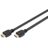 Кабель мультимедійний HDMI M to HDMI M 1.0m 8K Digitus (AK-330124-010-S)