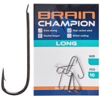 Гачок Brain Champion Long 8 (10 шт/уп) (1858.54.64)