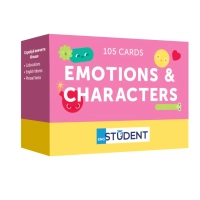 Навчальний набір English Student Картки для вивчення англійської мови Emotions & Characters (укр.) (591226005)