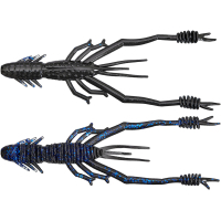 Силікон рибальський Reins Ring Shrimp 4" B11 Blue Belly (6 шт/уп.) (1552.09.15)