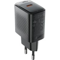 Зарядний пристрій Acefast A104 USB-C PD25W GaN Black (6974316283355)