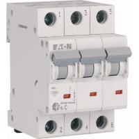 Автоматичний вимикач Eaton 3-п. С 16А HL 4.5кА