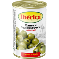 Овочева консервація Iberica Оливки Econom без кісточки 280 г (8436024297744)