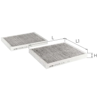 Фільтр салону ALPHA FILTER AF5095a-2