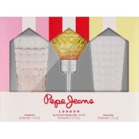 Набір косметики Pepe Jeans Cocktail Edition For Her Туалетна вода 30 мл + Лосьйон для тіла 50 мл + Гель для душу 50 мл (8436611101157)