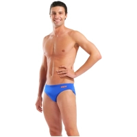 Плавки Arena Team Swim Briefs Solid 004773-803 синій, помаранчевий 85 (3468337731375)