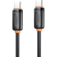 Дата кабель USB-C to USB-C 1.0m 60w black XO (NB-Q302B-CC.black)