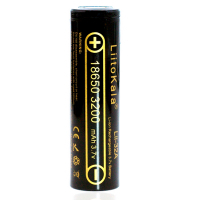 Акумулятор 18650 3200mAh Li-Ion, (3050-3350mah), 3.7V (2.75-4.2V), Blac Liitokala (Lii-32A)