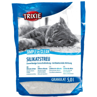 Наповнювач для туалету Trixie Simple'n'Clean силікагелевий вбирний 2.3 кг 5 л (4011905040264)