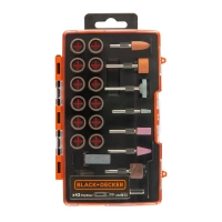 Набір інструментів Black&Decker для шліфування, різання, полірування та очищення, 42 од. (A7236)