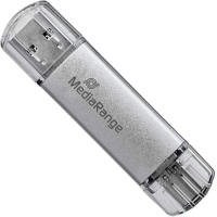 USB флеш накопичувач Mediarange 32GB Silver USB 3.0 / Type-C (MR936)