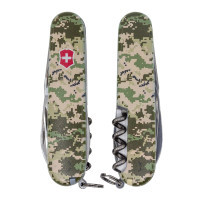 Ніж Victorinox Spartan Army 91 мм Піксель + Лого (1.3603.3_W3941p)