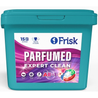 Капсули для прання Frisk Parfumed Expert Clean 15 шт. (4820197122592)