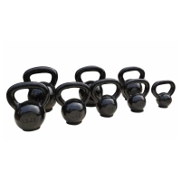 Гиря Toorx 24 кг з гумовою підставкою Black (KGV-24) (931123)