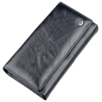 Гаманець ST Leather Сіро-синій (18880)