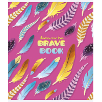 Зошит Школярик Brave book 12 аркушів лінія (012-3022L)